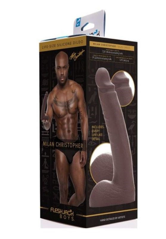 Fleshjack Boys Milan Christopher Dildo Enhance Your Size - - Anal Dildos