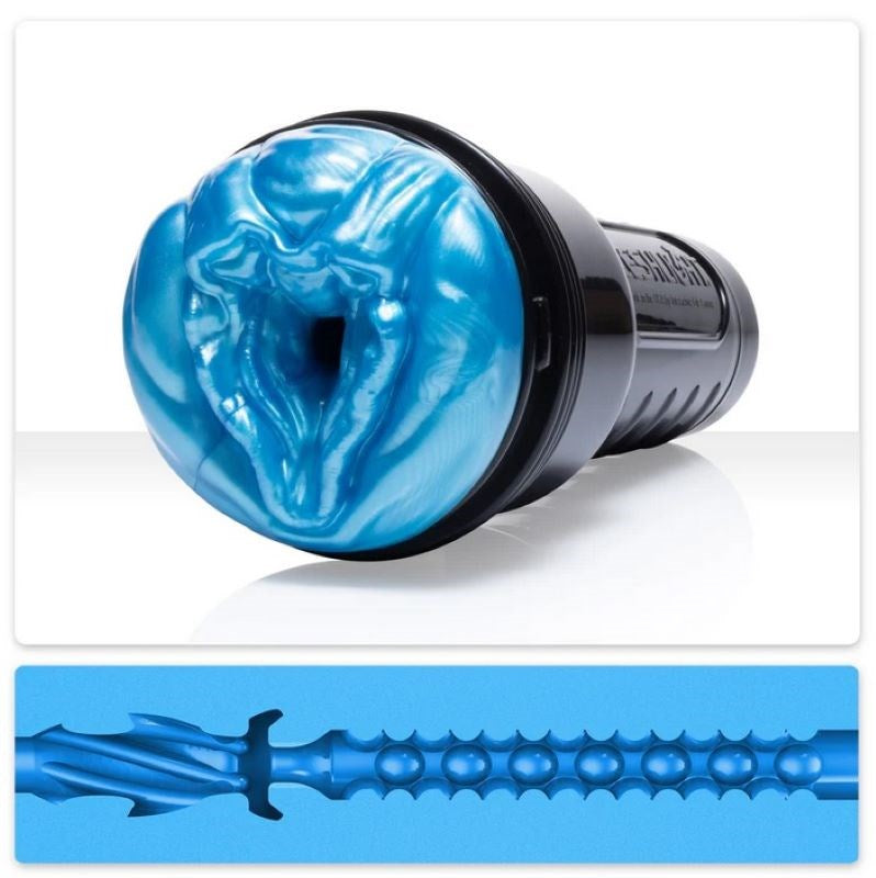 Fleshlight Freaks Alien - Blue Metallic - - Realistic Butts And Vaginas