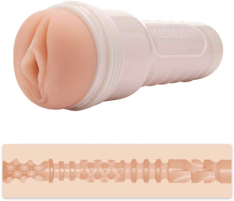 Fleshlight Girl Kimmy Granger Vaginal Shape Male Stroker SuperSkin Material - - Fleshlight Male Masturbators