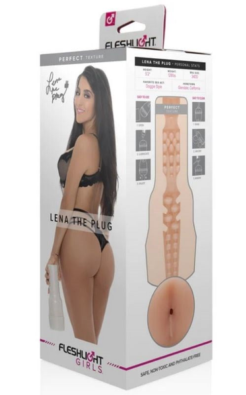 Fleshlight Girls Lena The Plug Perfect Realistic Butt Masturbator - - Realistic Butts And Vaginas