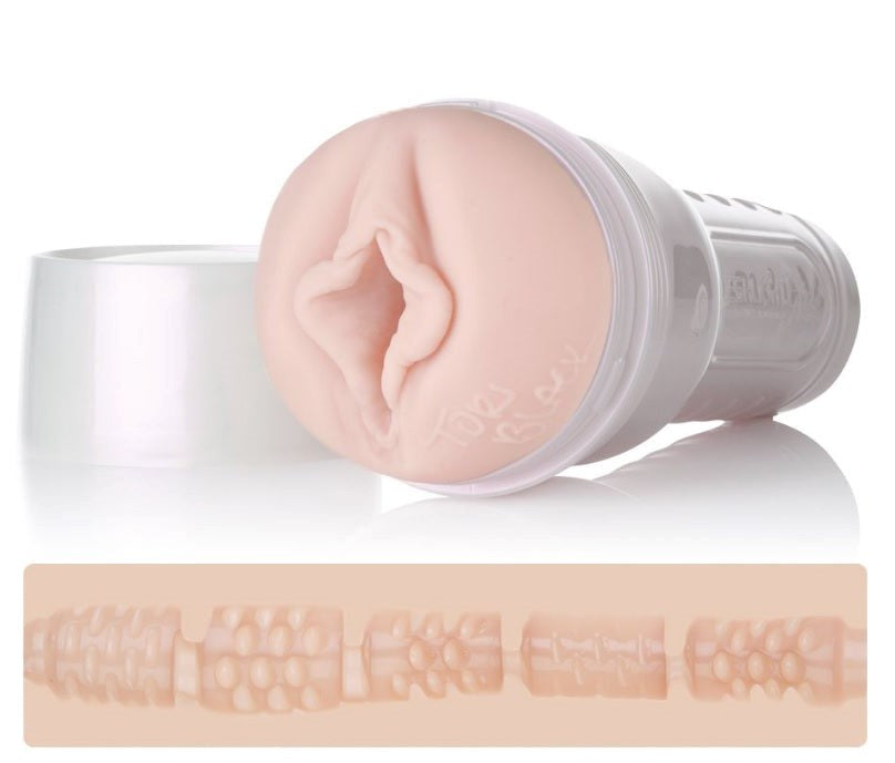 Fleshlight Girls Tori Black Realistic Mens Masturbator with SuperSkin Material - - Fleshlight Male Masturbators