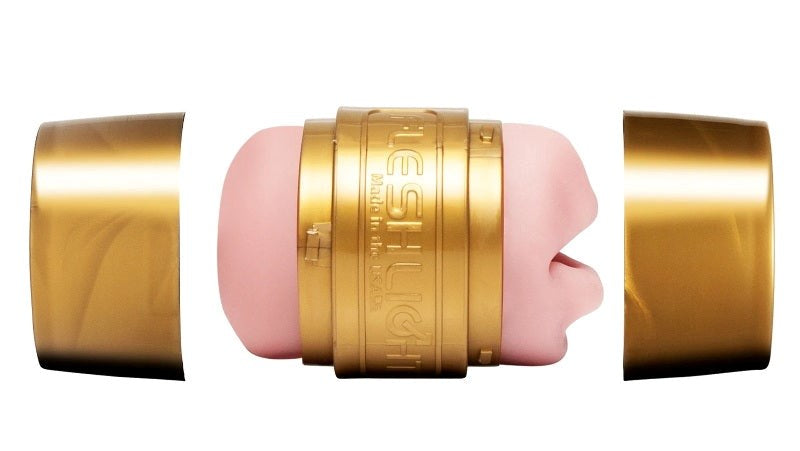 Fleshlight Quickshot Stamina Training Unit Male Masturbator with Dual Texture - - Fleshlight Male Masturbators