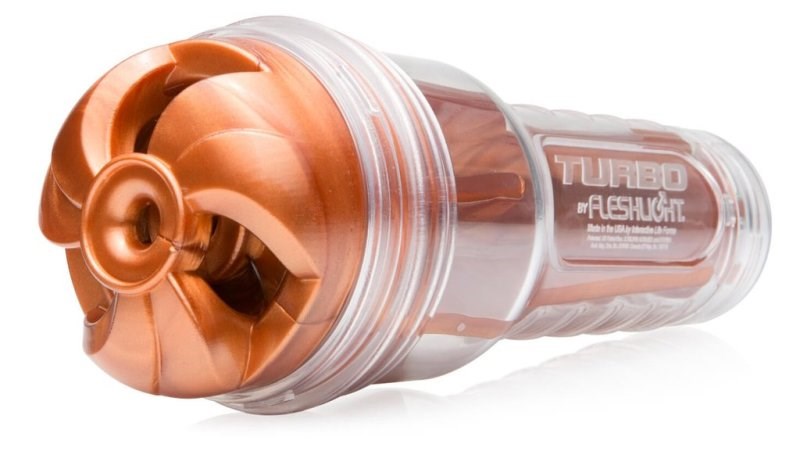 Fleshlight Turbo Thrust Realistic Male Masturbator with Triple Entry Design - - Fleshlight Male Masturbators