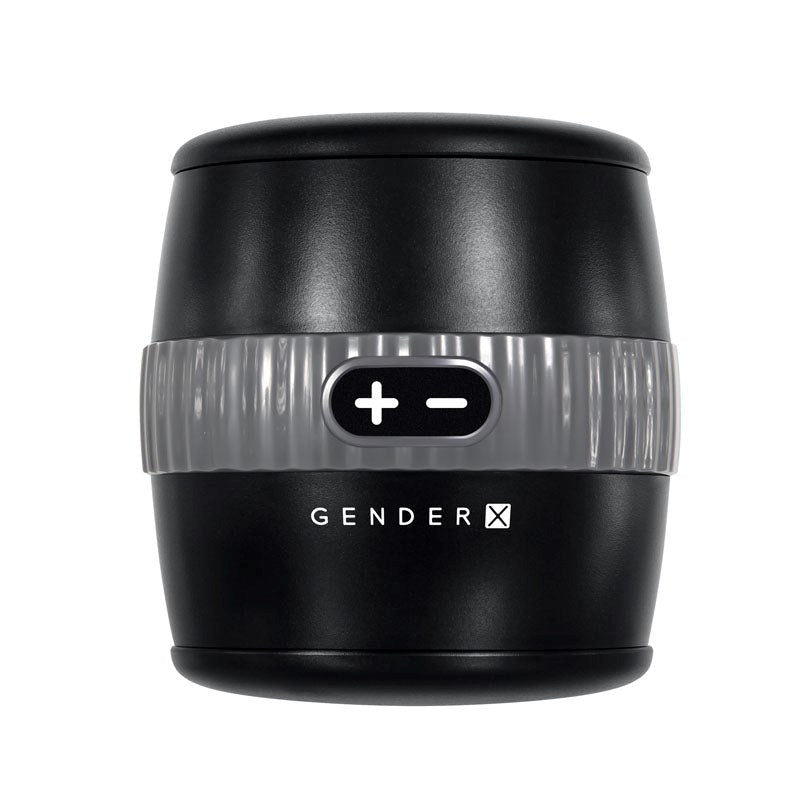 Gender X BARREL OF FUN Rechargeable Stroker - - Masturbators and Strokers