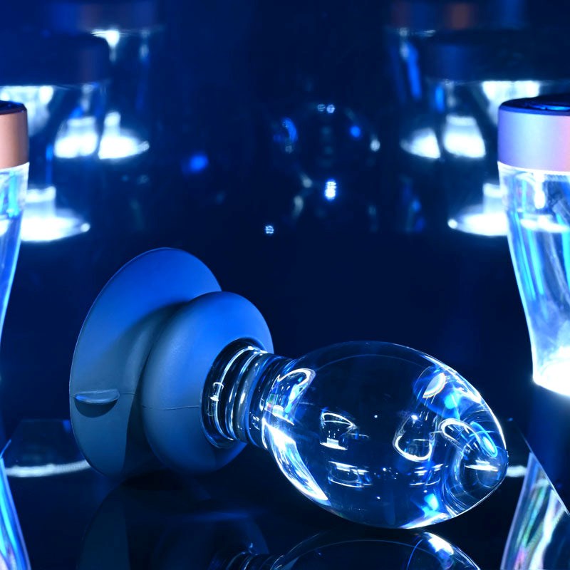 Gender X Crystal Ball - Sophisticated Hands-Free Glass Pleasure - - Butt Plugs