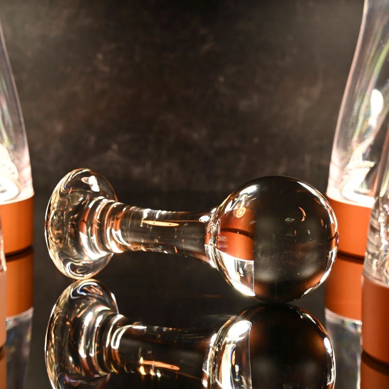 Gender X THE BALLER - Slick, Stylish Glass Pleasure - - Butt Plugs