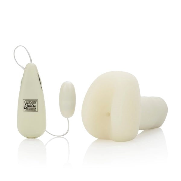 CalExotics Glow-in-the-Dark Life Like Back Door Stroker - - Masturbators and Strokers