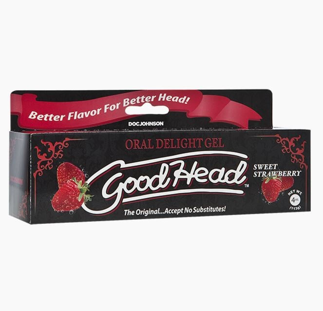 GoodHead Oral Delight Gel Be Long and Stay Hard. - - Massage Oils and Lubricants