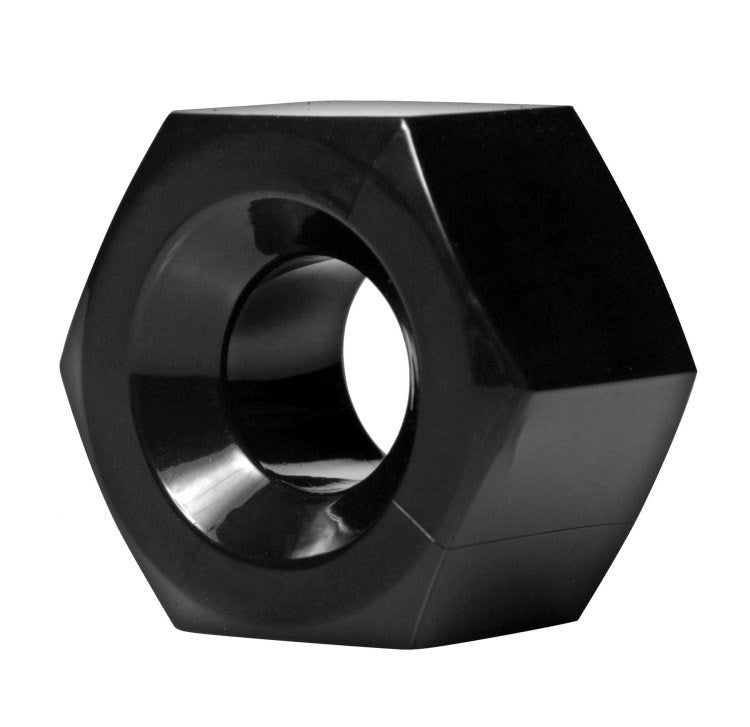 Hex Heavy Duty Mens Cock Ring & Ball Stretcher - - Cock Rings