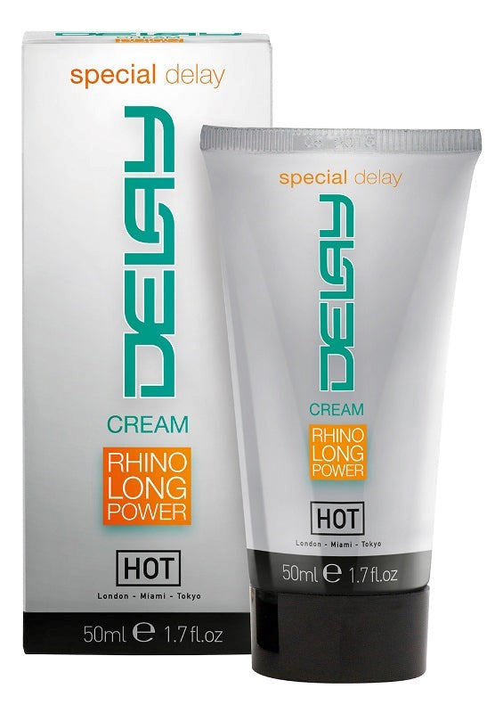 Hot Delay Cream 50ml Feel The Perfect Fit - - Delay and Excite Sprays