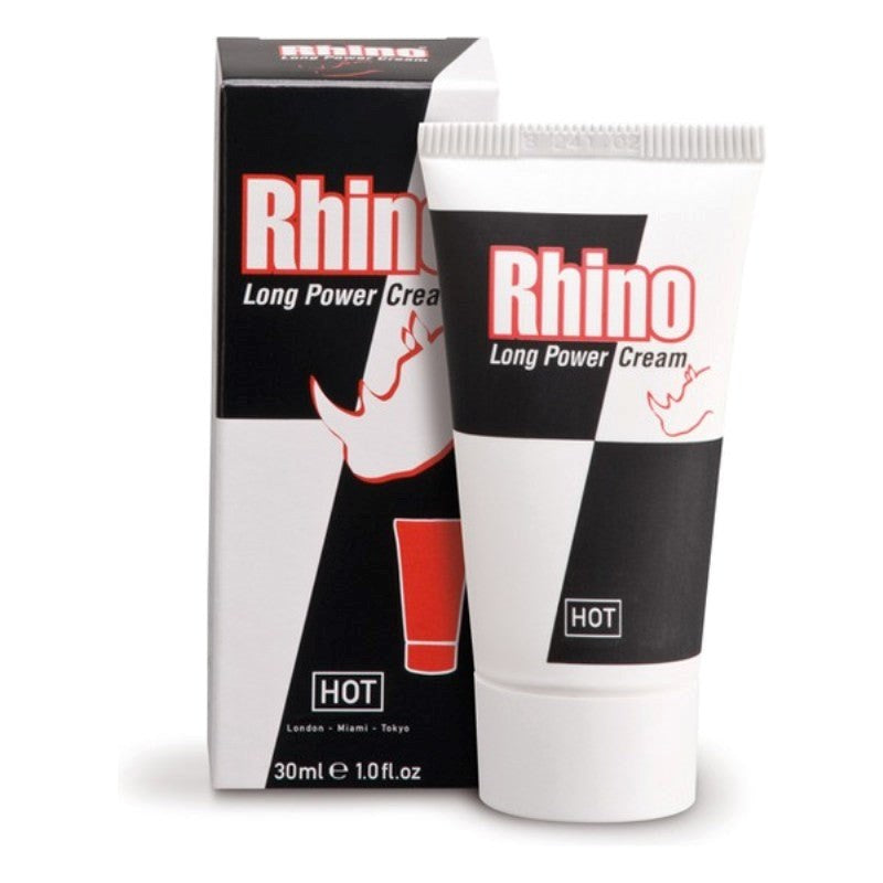 Hot Rhino Cream 30ml No Guess Sex Aids - - Delay and Excite Sprays