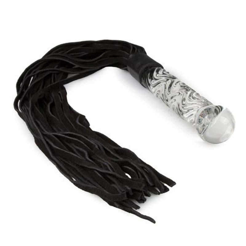 Pipedream Icicles No 38 Hand Blown Glass Whip - - Anal Dildos