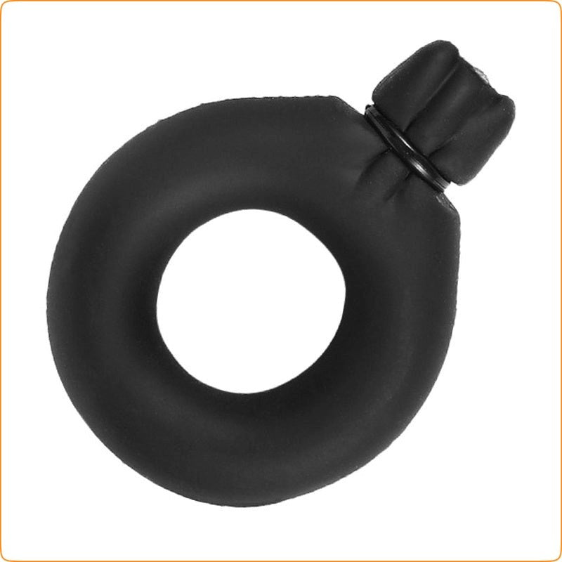 Inflatable Silicone Cock Ring Stretch Fit Rings - - Cock Rings