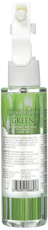 Intimate Earth Green Toy Cleaner Spray 125ml - - Lubricants & Lotions