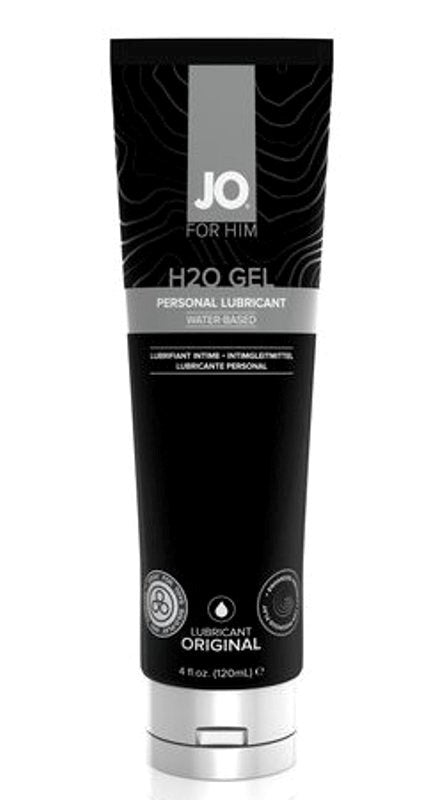 Jo H2O Gel for Him Personal Lubricant Quick Ship Cock Ring - - Water Based Lubes