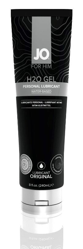 Jo H2O Gel for Him Personal Lubricant Quick Ship Cock Ring - - Water Based Lubes