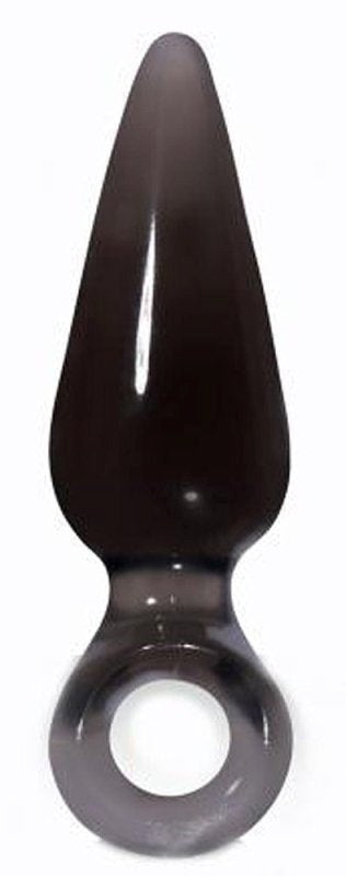 Jolie Pleasure Plug Small Charcoal Cock Fit Delights - - Butt Plugs