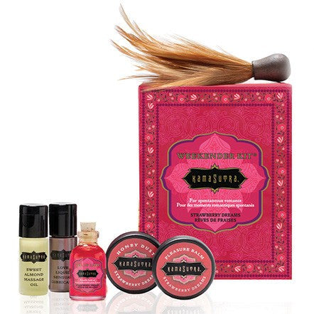 Kama Sutra Weekender Kit Top Sex Toy Pick - - Massage Oils and Lubricants