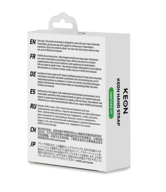 Keon by Kiiroo Hand Strap Accessory Build Better Boners - - Masturbators and Strokers