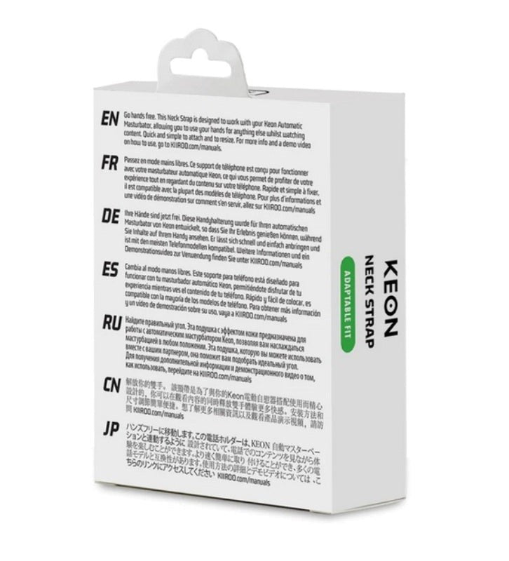 Keon by Kiiroo Neck Strap Accessory Slide Into Pleasure - - Masturbators and Strokers