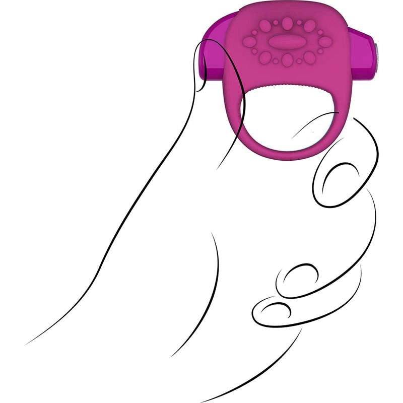 Key by Jopen Halo Vibrating Cock Ring Top Rated Sex Toys - - Cock Rings