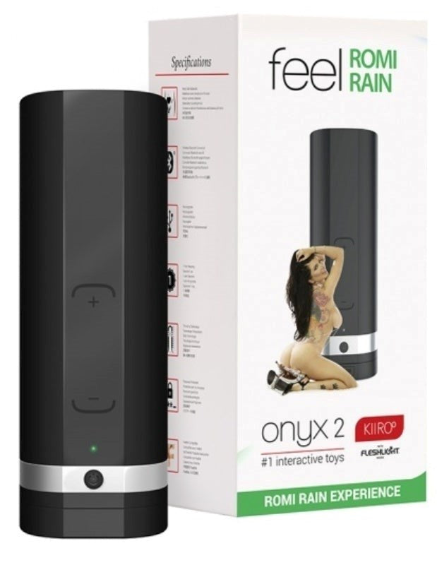 Kiiroo ONYX 2 Romi Rain Experience Daily Dick Ring Pick - - Masturbators and Strokers