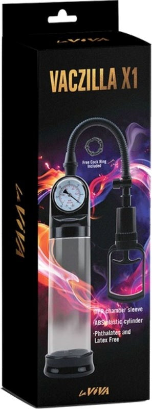 LaViva Vaczilla X1 Penis Enlargement Pump - - Pumps, Extenders and Sleeves