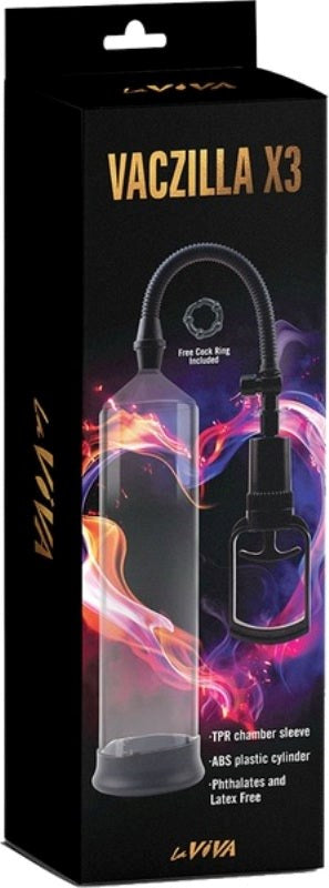 LaViva Vaczilla X3 Penis Pump - - Pumps, Extenders and Sleeves
