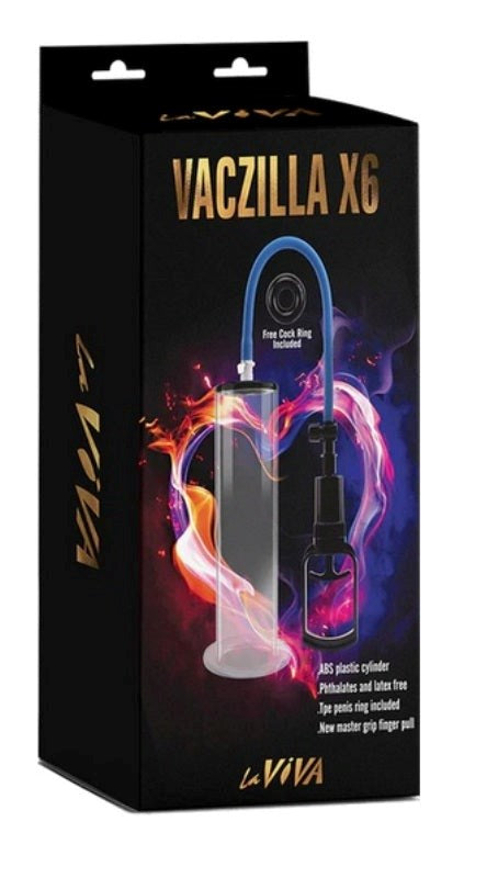 LaViva Vaczilla X6 Penis Pump - - Pumps, Extenders and Sleeves