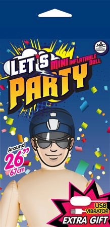 Let's Party Mini Vibrating Adult Love Doll Eddie - - Love Dolls