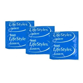Lifestyle Closer Fit Condoms 6 Pieces No Guess Sex Aids - - Condoms