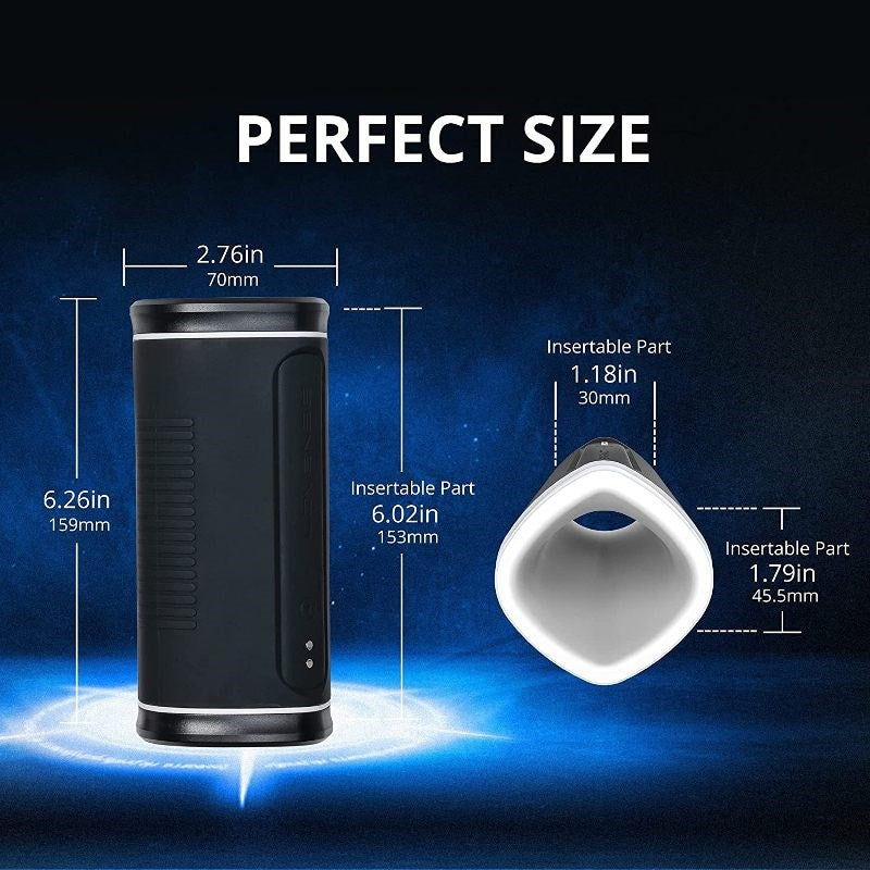 Lovense Calor Bluetooth Control Blowjob Male Masturbator - - Masturbators and Strokers