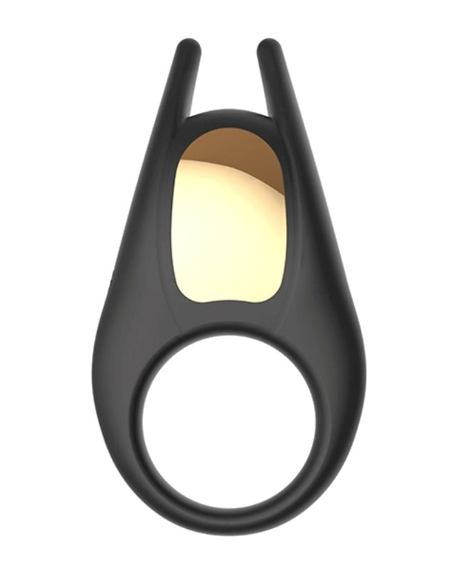 Lucas Devil Ear Vibrating Erection Enhancer Ring - - Vibrating Cock Rings