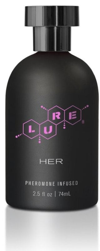 Lure Black Label for Her Pheromone Infused Personal Scent - - Delay and Excite Sprays