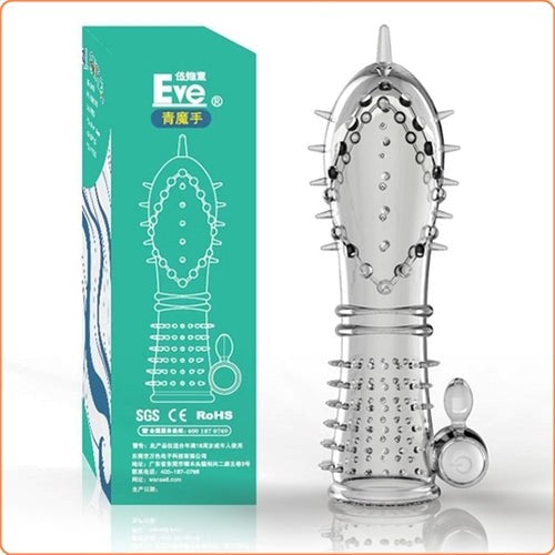 Magic Vibration Crystal Penis Sleeve - - Pumps, Extenders and Sleeves