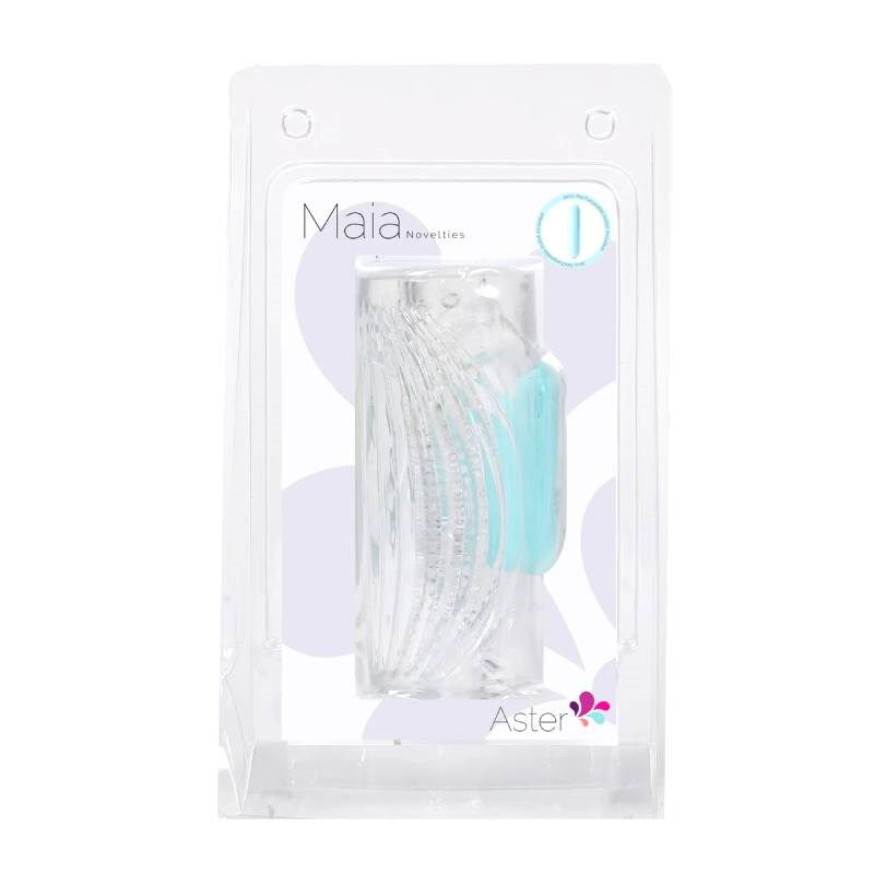 Maia Aster - Rechargeable Waterproof Vibrating Stroker - - Masturbators and Strokers