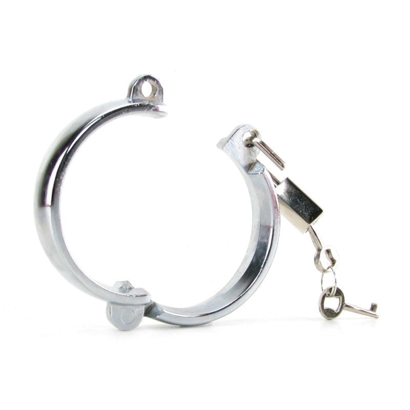 Metal Worx Locking Strong Metal Cock Rings - - Cock Rings