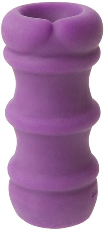 Mood Pleaser Thick Ribs Purple Cock Ring Shop - - Masturbators and Strokers