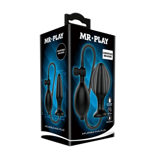Mr Play Inflatable Anal Plug - - Butt Plugs