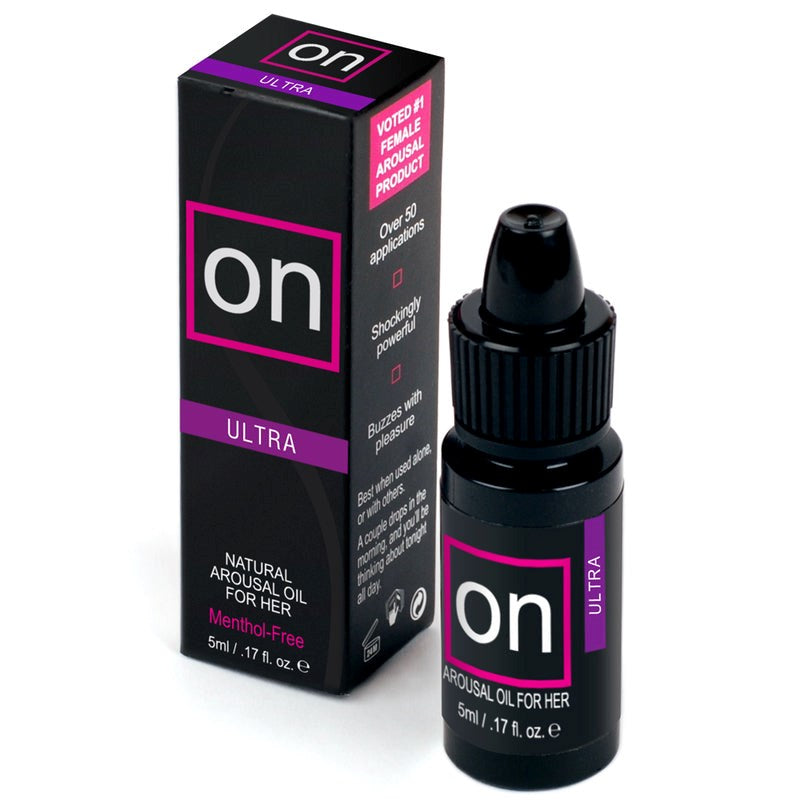 Sensuva ON For Her Ultra Clitoral Arousal Gel Natural Botanicals - - Delay and Excite Sprays