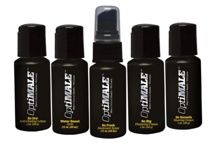 OptiMALE Travel Essentials for Men Snug as Hell - - Delay and Excite Sprays
