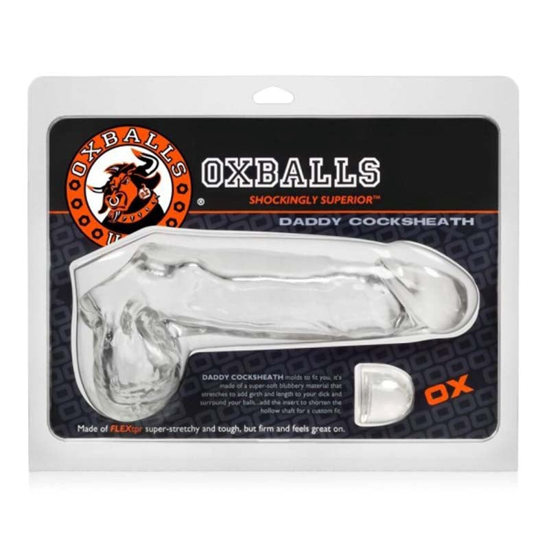 Oxballs Daddy Cocksheath Easy Fit Gear - - Cock Rings