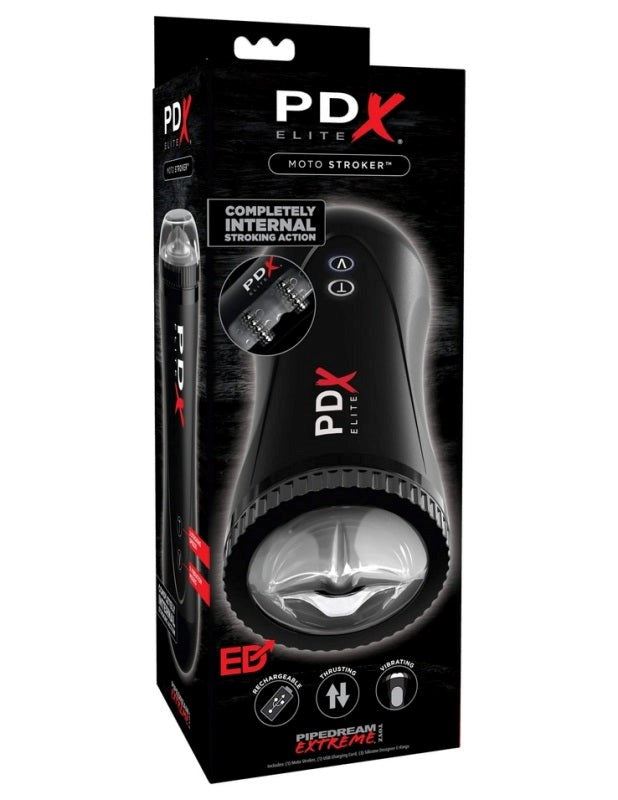 PDX Elite Moto Stroker Top Sex Toy Pick - - Masturbators and Strokers