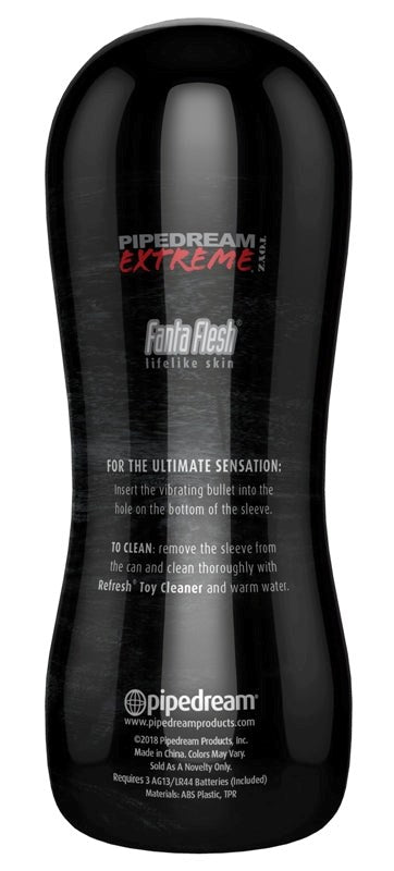 PDX Elite Vibrating Anal Stroker Built To Perform - - Masturbators and Strokers