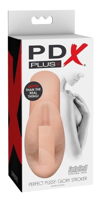 PDX Plus Perfect Pussy Realistic Male Glory Stroker - - Masturbators and Strokers