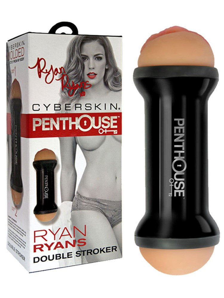 Penthouse Ryan Ryans Double Stroker Snug Fit CRings - - Masturbators and Strokers