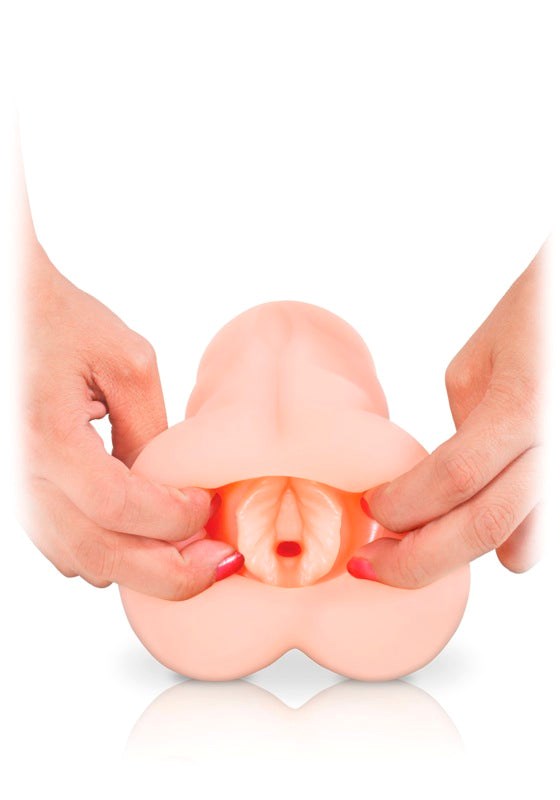 Pipedream Extreme Peek-A-Boo Pussy Male Masturbator - - Masturbators and Strokers