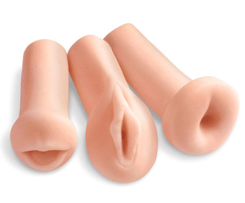 Pipedream Extreme Toyz All 3 Holes Snug as Hell - - Masturbators and Strokers