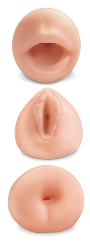 Pipedream Extreme Toyz All 3 Holes Snug as Hell - - Masturbators and Strokers