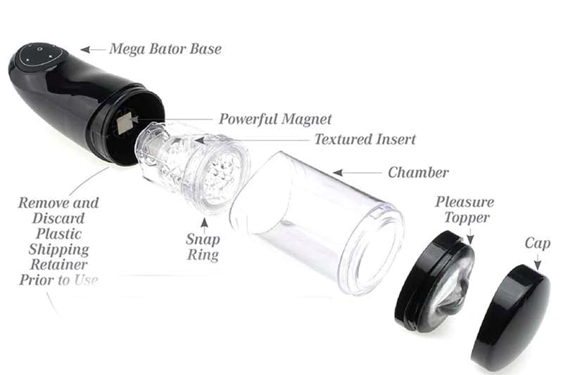 Pipedream Extreme Toyz Mega-Bator Ass Masturbator - - Masturbators and Strokers